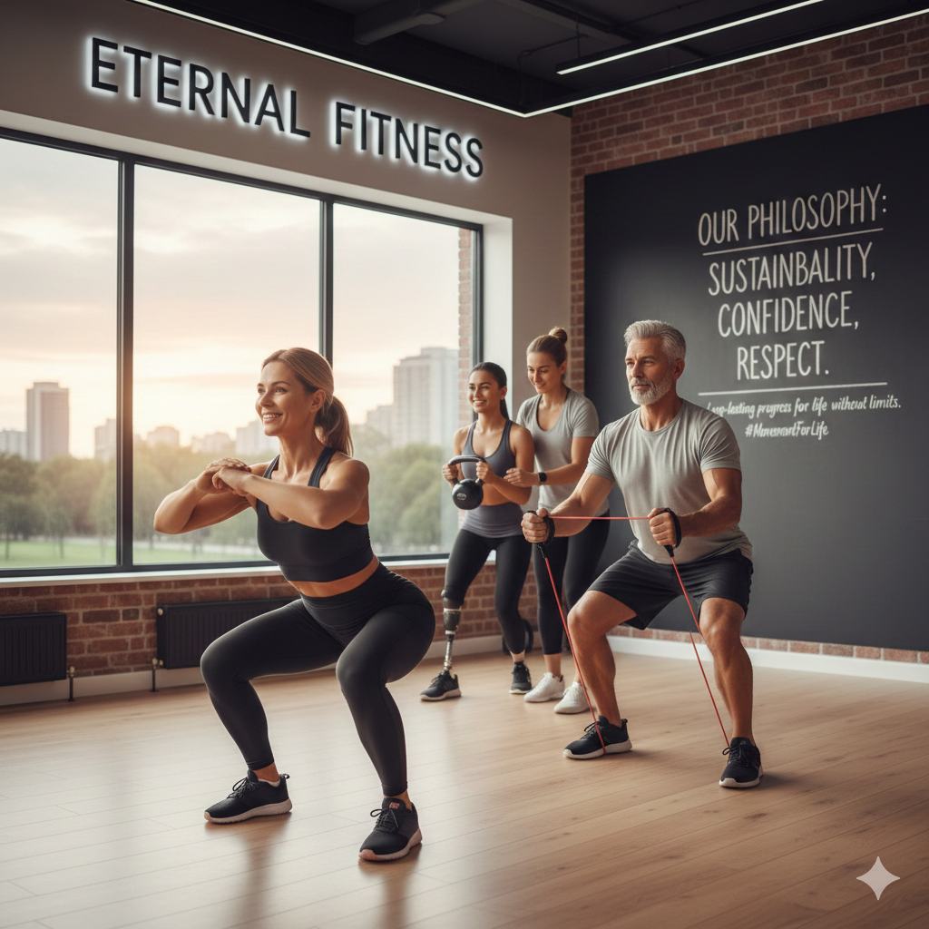 Personal training philosophy at Eternal Fitness Worthing